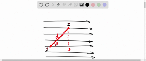 the-electric-field-vece-between-two-points-is-constant-in-both-magnitude-and-direction-consider-a-pa