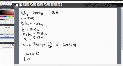 each-of-the-gears-a-and-b-has-a-mass-of-675-g-and-a-radius-of-gyration-of-40-mm-while-gear-c-has-a-m