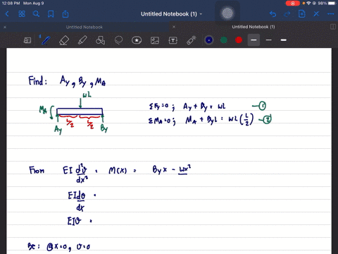 determine-the-reactions-at-the-supports-a-and-b-then-draw-the-shear-and-moment-diagrams-e-i-is-const