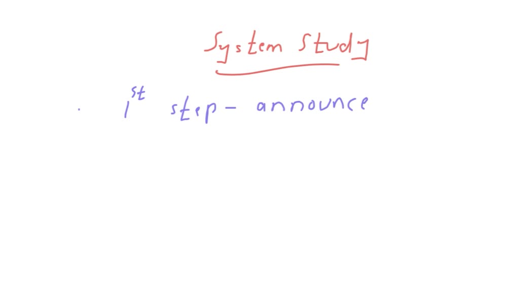 SOLVED:Which Of The Following Shows The Correct Order Of The Steps In ...