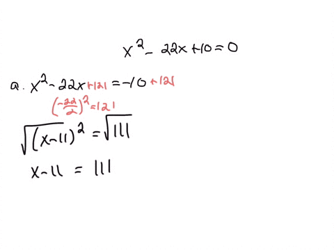 solve-by-a-completing-the-square-b-using-the-quadratic-formula-x2-22-x100