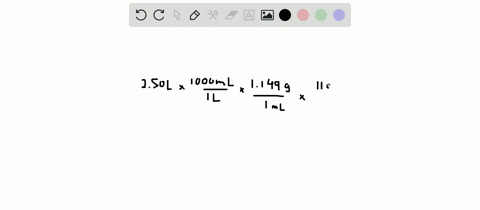 a-solution-that-is-11-ironiii-chloride-by-mass-has-a-density-of-1149-mathrmg-mathrmml-what-mass-of-i