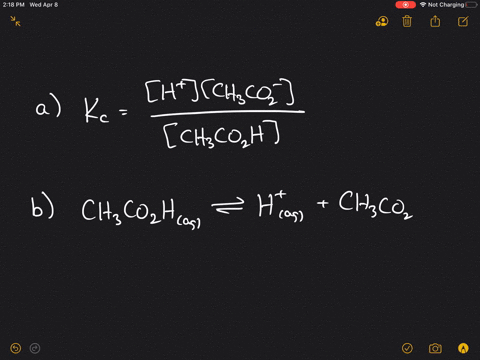 vinegar-contains-acetic-acid-a-weak-acid-that-is-partially-dissociated-in-aqueous-solution-mathrmch_
