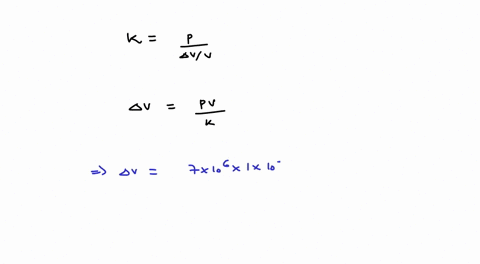 determine-the-volume-contraction-of-a-solid-copper-cube-10-mathrmcm-on-an-edge-when-subjected-to-a-2