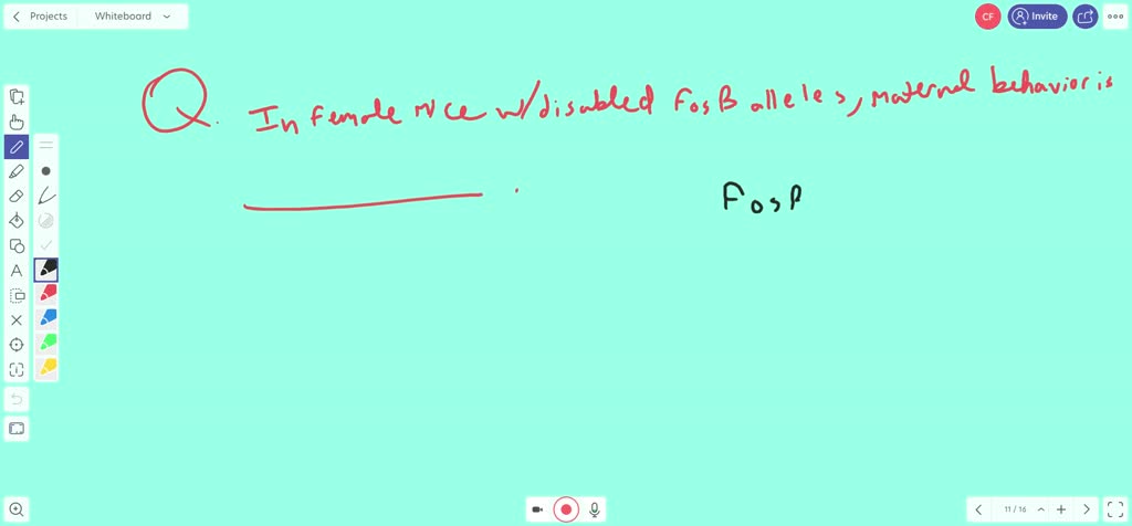 In female mice with disabled fos $B$ alleles, maternal behavior is
a. normal.
c. absent.
b. reduced.
d. increased.