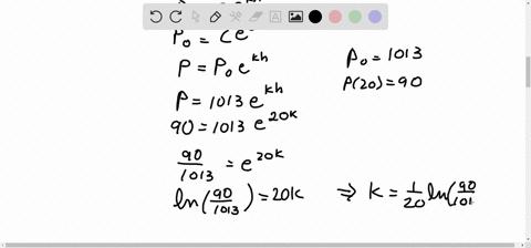 the-earths-atmospheric-pressure-p-is-often-modeled-by-assuming-that-the-rate-d-p-d-h-at-which-p-ch-2