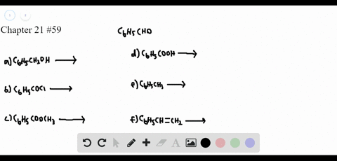 what-reagents-are-needed-to-convert-each-compound-to-benzaldehyde-c_6h_5cho-more-than-one-step-may-b