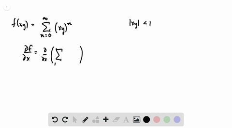 find-partial-f-partial-x-and-partial-f-partial-y-fx-ysum_n0inftyx-yn-quadx-y1-2
