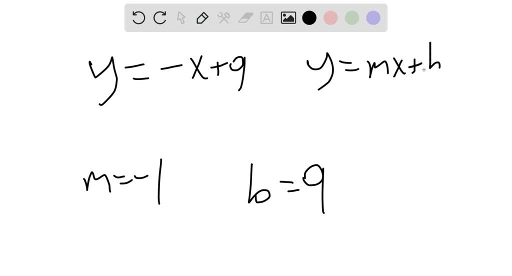 Solved Y 9 X