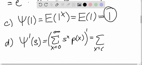 let-x-be-a-discrete-rv-with-possible-values-012-ldots-or-some-subset-of-these-the-function-psiseleft