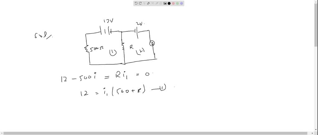 SOLVED:In the circuit (Fig. 6.67), the ammeter reading is zero. What is ...