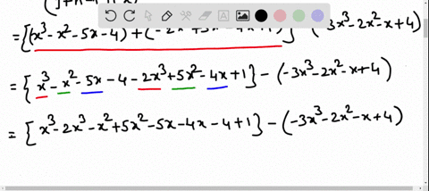 let-beginarraylfx-3-x3-2-x2-x4-gxx3-x2-5-x-4-hx-2-x35-x2-4-x1endarray-find-the-indicated-function--4