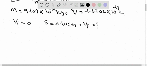 an-electron-is-accelerated-by-a-uniform-electric-field-1000-mathrmv-mathrmm-pointing-vertically-upwa