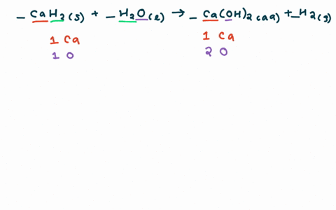 consider-the-unbalanced-chemical-equation-mathrmcah_2mathrmsmathrmh_2-mathrmol-rightarrow-mathrmcama