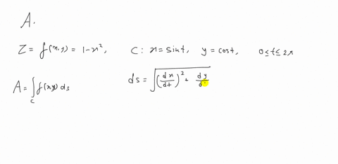 find-the-lateral-surface-area-a-of-the-cylinder-that-lies-above-the-x-y-plane-and-below-the-surface-