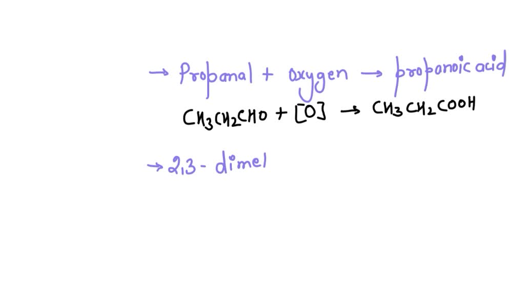 SOLVED:Oxidation of an aldehyde yields a carboxylic acid: Draw the ...