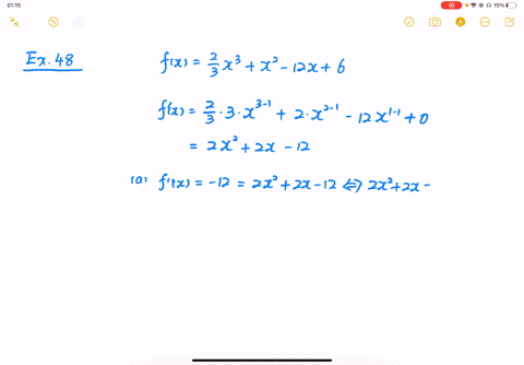 let-fxfrac14-x4-frac13-x3-x2-find-the-points-on-the-graph-of-f-where-the-slope-of-the-tangent-line-2