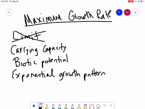 8-the-maximum-growth-rate-characteristic-of-a-species-is-called-its-a-limit-_____-b-carrying-capacit