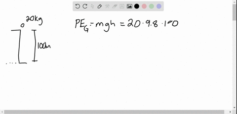 a-20-kg-rock-is-on-the-edge-of-a-100-m-cliff-as-shown-in-figure-11-20-a-what-potential-energy-does-t