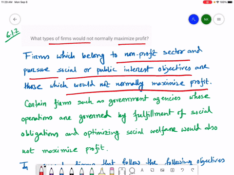 what-types-of-firms-would-not-normally-maximize-profit