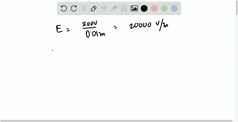 an-electron-travels-with-speed-10-times-107-mathrmm-mathrms-between-the-two-parallel-charged-plates-