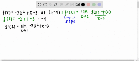 find-the-slope-of-the-tangent-line-to-the-graph-of-f-at-the-given-point-graph-f-and-the-tangent-l-10