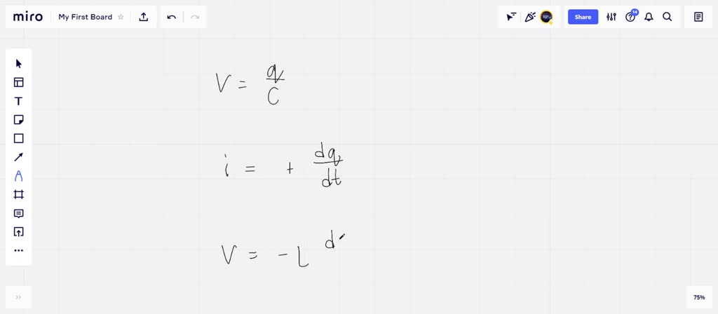 Solved Using The Loop Rule Derive The Differential Equation For An Lc Circuit Eq