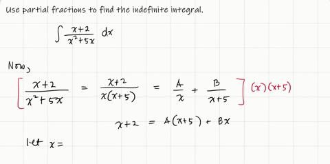 use-partial-fractions-to-find-the-indefinite-integral-int-fracx2x25-x-d-x