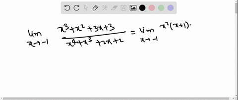 find-each-limit-algebraically-lim-_x-rightarrow-1-fracx3x23-x3x4x32-x2