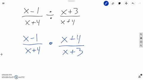 divide-fracx-1x4-div-fracx3x4