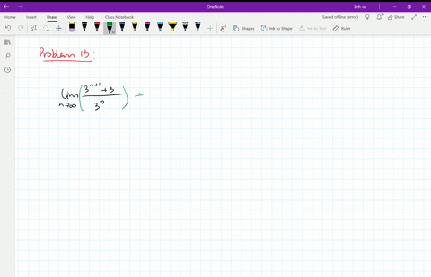 find-the-limit-of-the-following-sequences-or-determine-that-the-limit-does-not-exist-leftfrac3n133nr