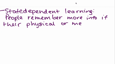 recall-information-what-is-statedependent-learning-how-does-it-relate-to-studying-and-taking-exams