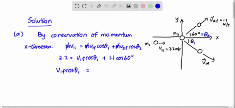 in-the-arrangement-of-fig-9-21-billiard-ball-1-moving-at-a-speed-of-22-mathrmm-mathrms-undergoes-a-g