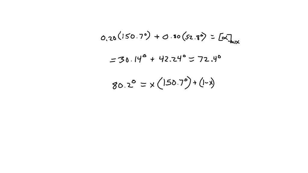 The values of the specific rotation, [α]D^20, for the αand βanomers of ...