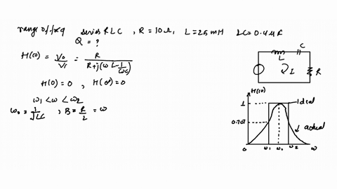 determine-the-range-of-frequencies-that-will-be-passed-by-a-series-r-l-c-bandpass-filter-with-r10-om