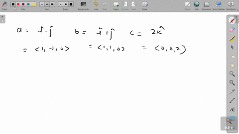 show-that-the-vectors-mathbfamathbfi-mathbfj-mathbfbmathbfimathbfj-quad-and-mathbfc2-mathbfk-are-mut