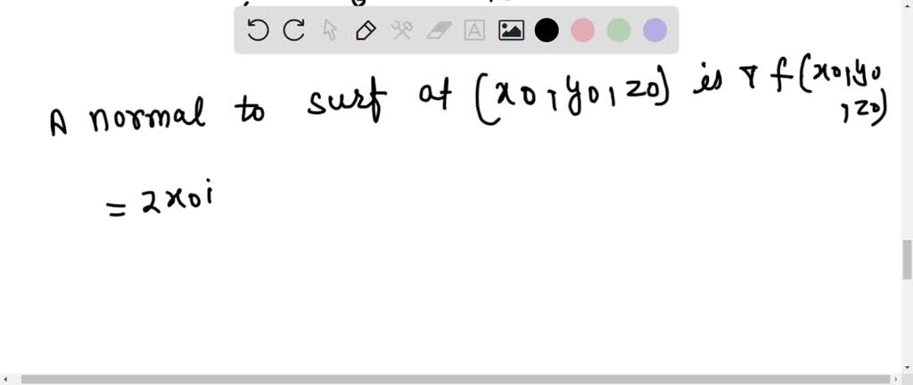 Origin And Normal Math SOLVED:Show that every normal line to the graph x^{2}+y^{2}+z^{2}=a^{2 ...