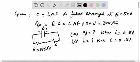 a-capacitor-with-c600-mu-mathrmf-is-fully-charged-by-connecting-it-to-a-battery-that-has-emf-500-mat
