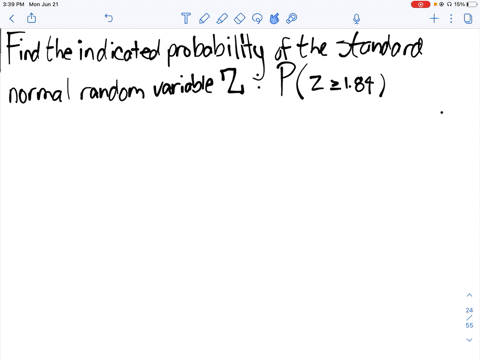 find-the-indicated-probability-of-the-standard-normal-random-variable-z-pz-geq-184