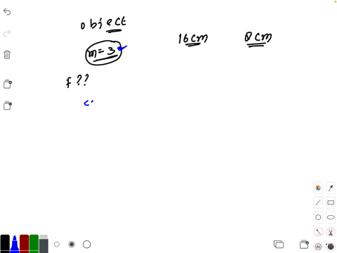 when-an-object-is-moved-along-the-axis-of-a-lens-images-three-times-the-size-of-the-object-are-obtai