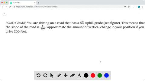 road-grade-you-are-driving-on-a-road-that-has-a-6-uphill-grade-see-figure-this-means-that-the-slope-