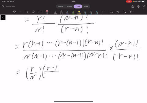 let-y-have-a-hypergeometric-distribution-pyfracleftbeginarrayl-r-y-endarrayrightleftbeginarrayl-n-r