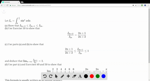 let-i_n-displaystyle-int_0fracpi2-sinn-x-dx-a-show-that-i_2n-2-le-i_2n-1-le-i_2n-b-use-exercise-50-t