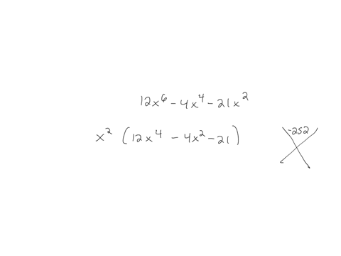 factor-each-trinomial-factor-out-the-gcf-first-see-example-9-or-example-12-12-x6-4-x4-21-x2