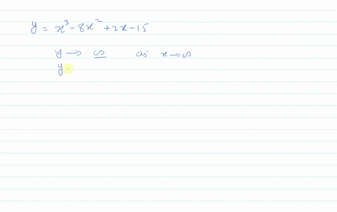 describe-the-end-behavior-of-each-polynomial-a-yx3-8-x22-x-15-end-behavior-y-rightarrow-__________-a