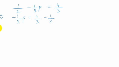 solve-each-equation-frac12-frac13-pfrac43