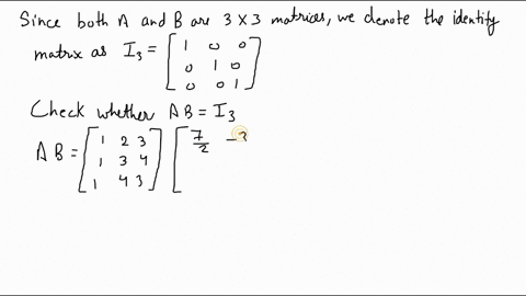 find-the-products-ab-and-ba-to-determinewhether-b-is-the-multiplicative-inverse-of-a-aleftbeginarr-9
