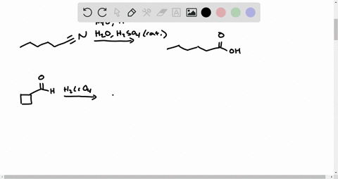 write-structural-formulas-for-the-major-organic-products-from-each-of-the-following-reactions-figure