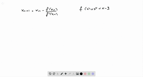 use-newtons-method-to-estimate-the-two-zeros-of-the-function-fxx4x-3-start-with-x_0-1-for-the-left-3