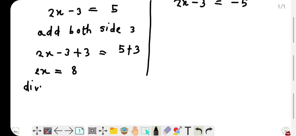 solved-solve-the-given-equations-2-x-3-5